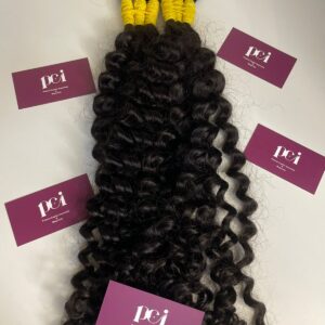 Cabelo Humano com Permanente